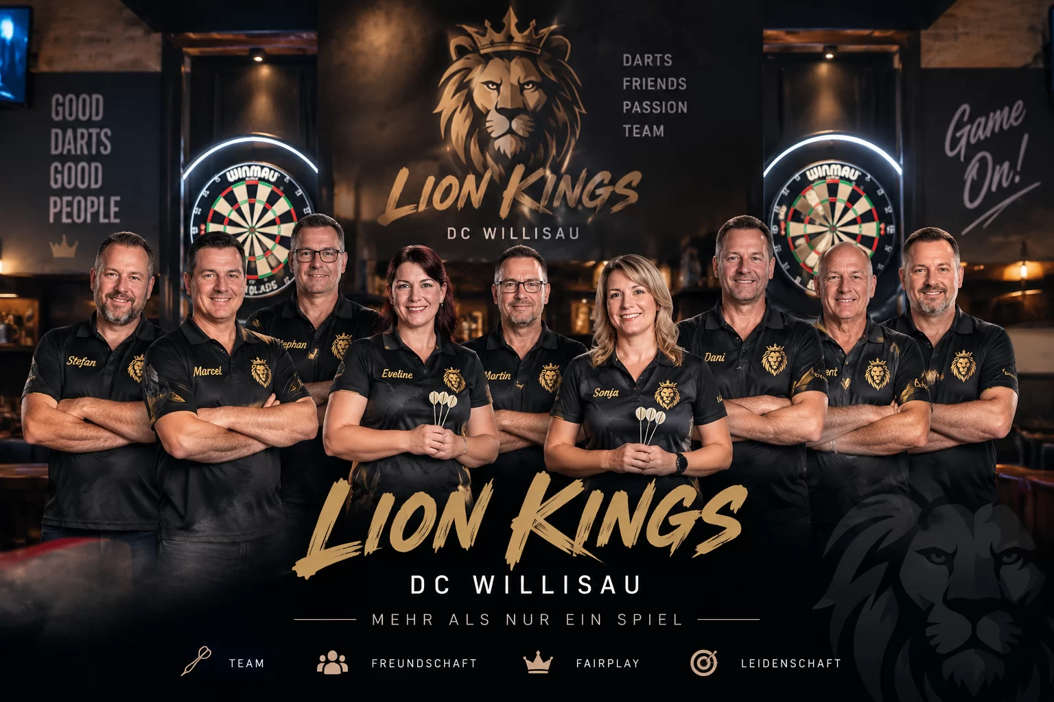 Teamfoto der Lion Kings